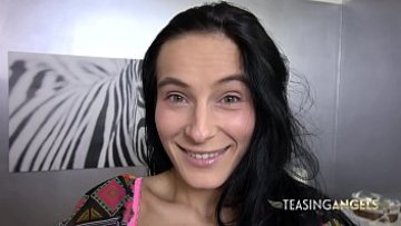 Flirty femme fatale taunts you with her epic figure