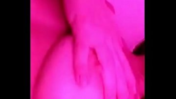 Lonely school doll massaging Herself