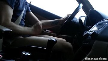 Jacking Off While Driving