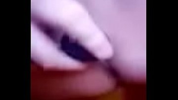 Teenie frolicking with her fake penis again