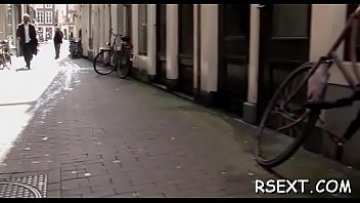 Elderly prostitute deep throats dick and gets it stiff in lots of positions