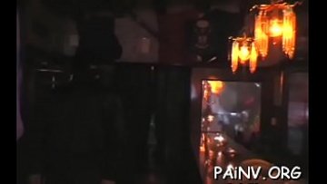 Kinky bitch gets disciplined in freaky abjection mode