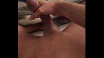 Aledboi rubbing his dick for longitivity.