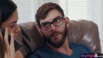 Sloppy smallish nubile wants to watch a boyfriends monstrous dick