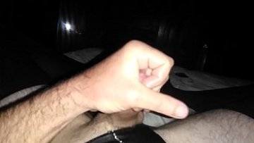 Crossdressing sissy dude fapping