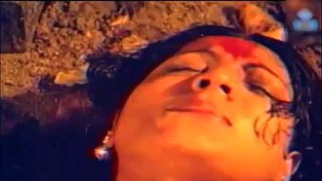 Shakeela in building temptation on sofa