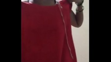 Indian aunty undressing