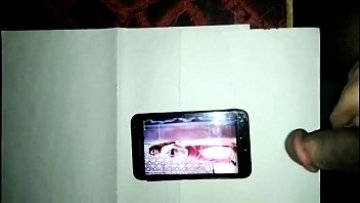 Jizm Tribute to steamy Actresses two (lots of jism bruised smartphone)