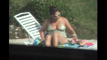 Me desi dolls at the pool