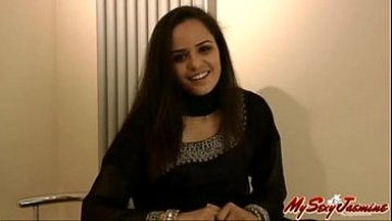 Indian beautiful honey jasmine toying with her bigtits and vagina