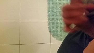 Stoned solo homemade cum shot getting off