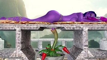 Suck by tentacle plant