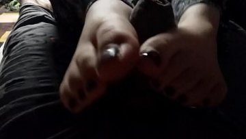Feetjob from gf