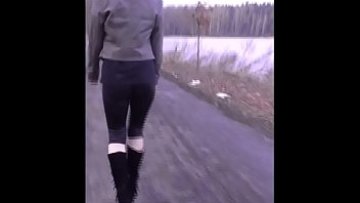 Stretched pants
