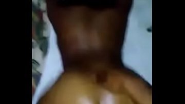 Giant bum thot gets nailed by giant black dick