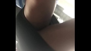 Latin female upskirt