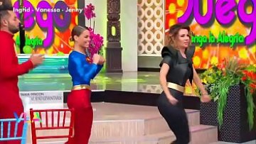 Ingrid, Vanessa y Jenny Nalgotas en DIsfraces Sexys VLA 20nov17 SLOW