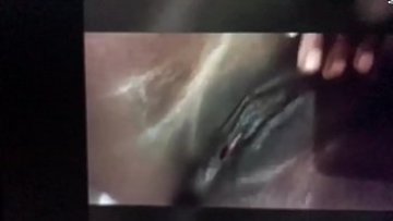 Fingering  vagina black  gorgeous