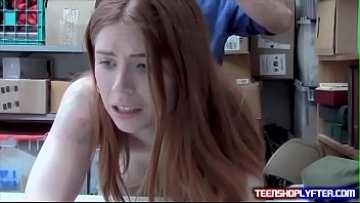 Nubile Shoplyfter undressed bare And nailed