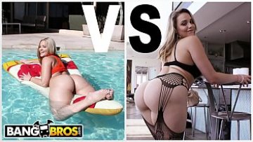 BANGBROS - phat ass milky girl Showdown: Alexis Texas VS Mia Malkova. Who nails finer? YOU determine.