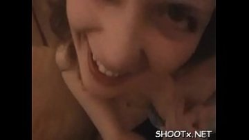 Hardly legal age nubile pair goes insane and tapes themselves in the sofa