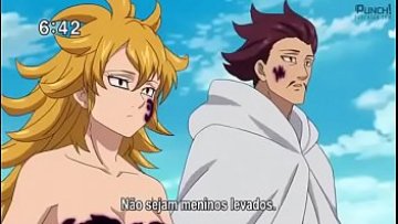 Safada Lord Escanor com Machado Rhitta. Fudendo Branquinha satanica