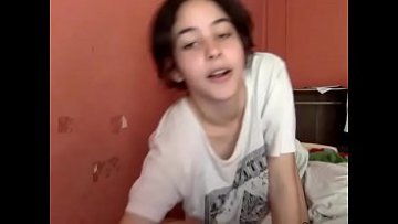 Wow adorable youthfull chick showcasing cute titties on web cam